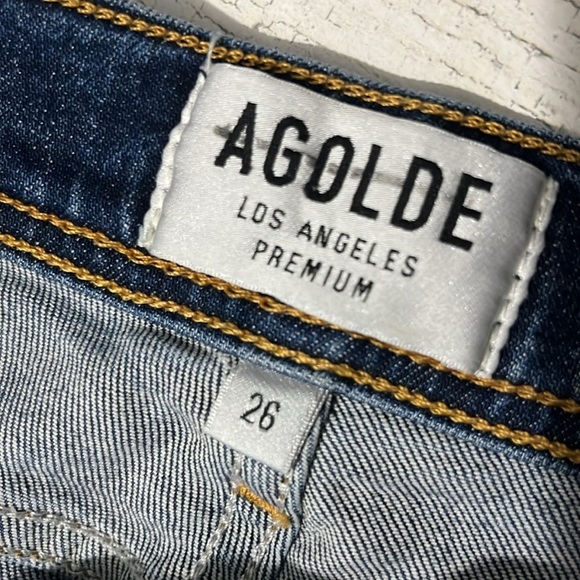 AGOLDE High Rise Jeans Size 26 - Picture 10 of 10